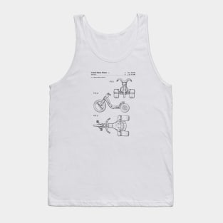 Big Wheel | Patent Drawing Tank Top